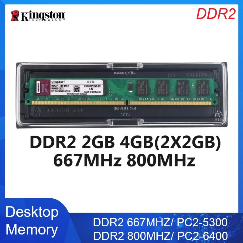 Ddr2 Ram - Kit de mémoire RAM Kingston pour