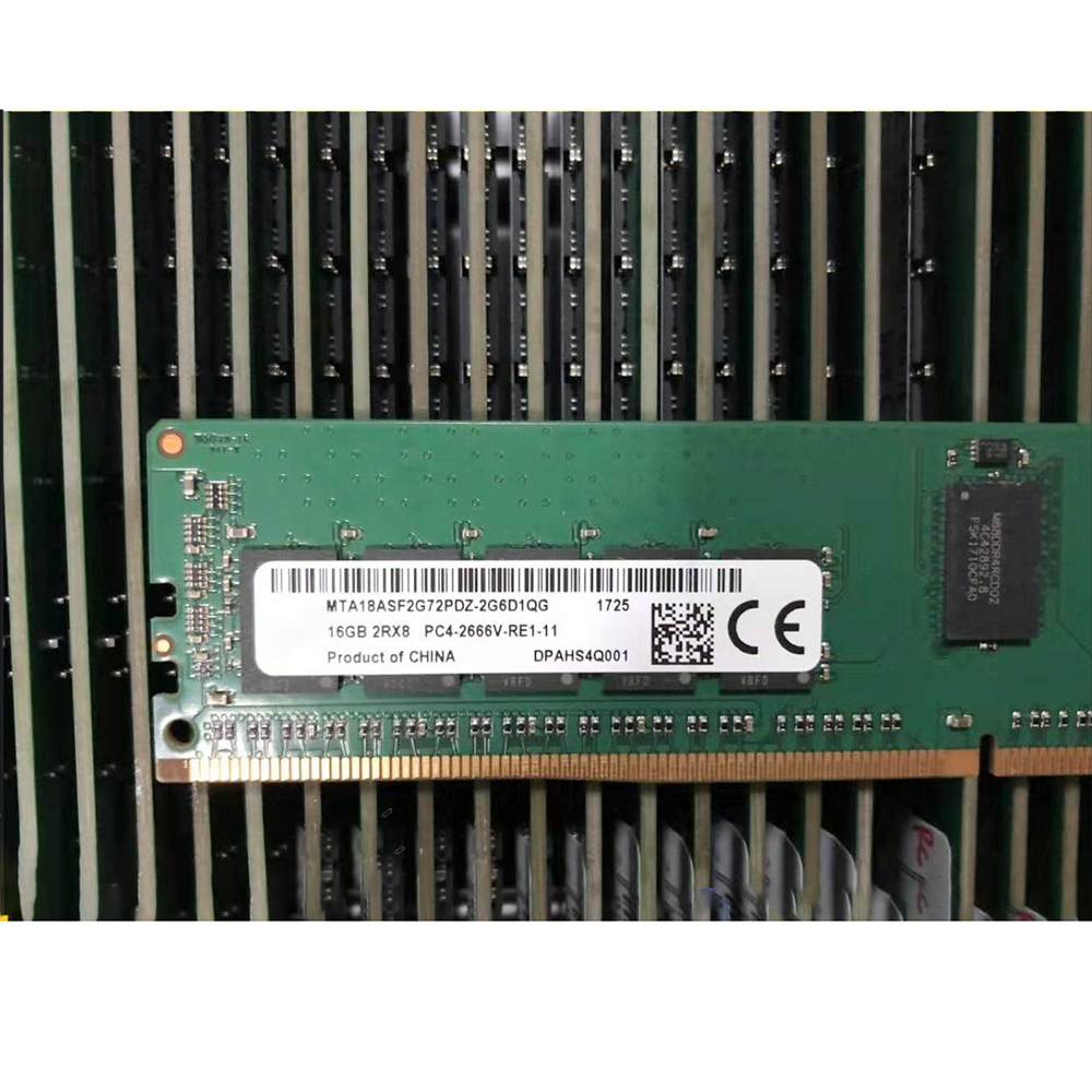 Ddr4 3200 16Gb - 1PCS MTA18ASF2G72PDZ-2G6D1 Mémoire 16GB 16G 2RX8
