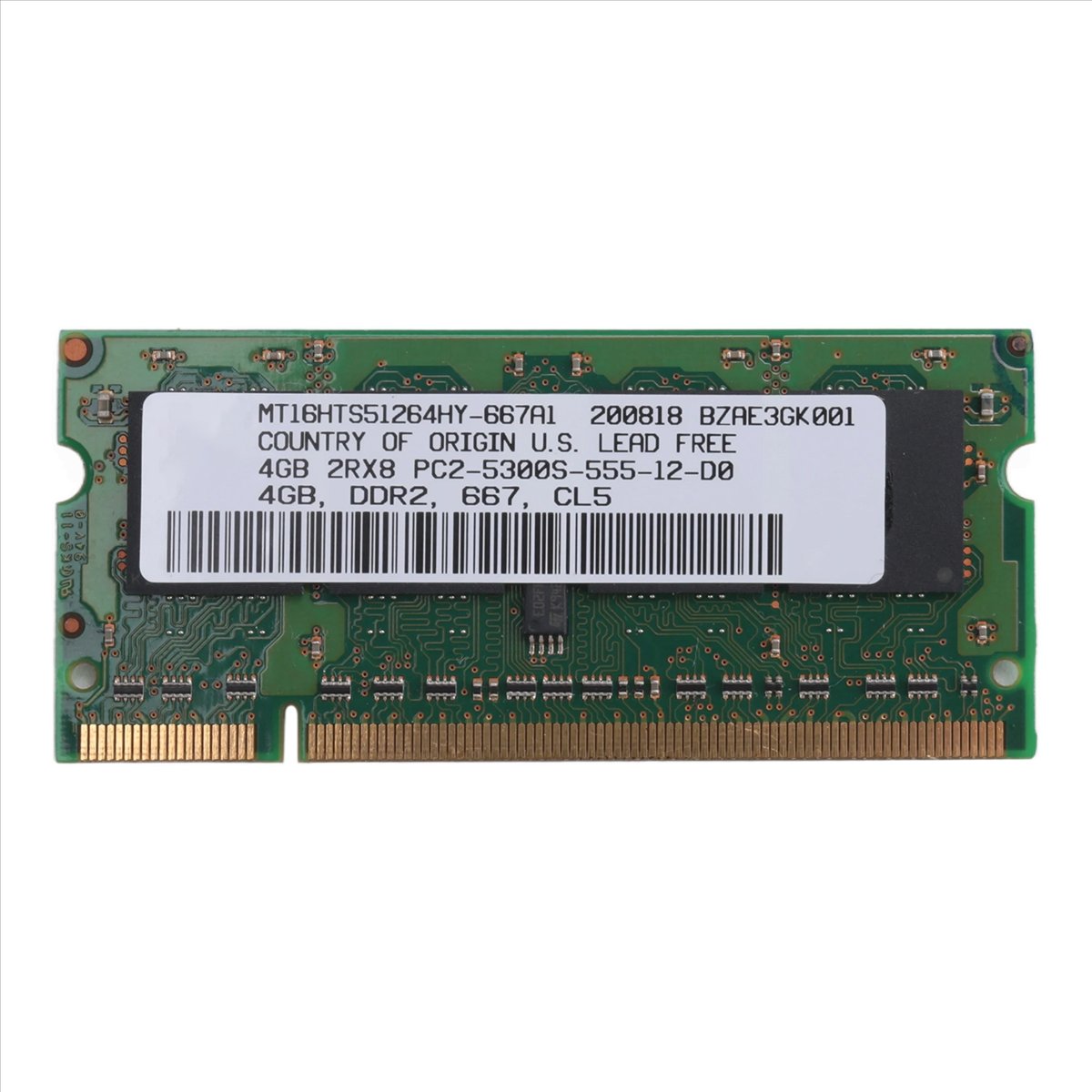 Mémoire RAM pour ordinateur po - Ddr2 Ram avis et prix