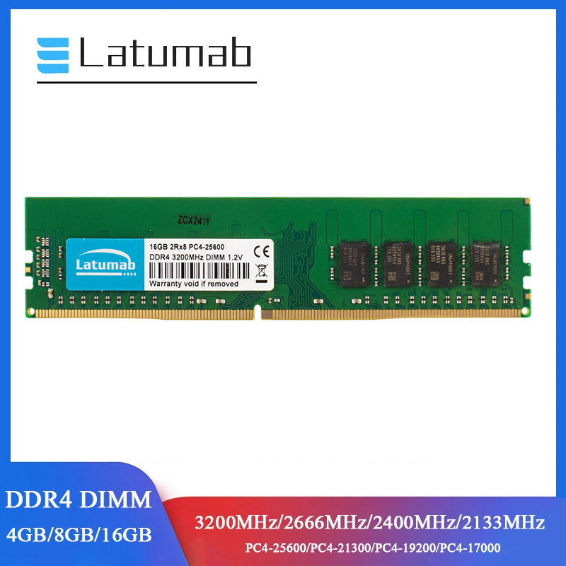 Latumab RAM DDR4 Desktop Memor - Ddr4 3200 16Gb avis et prix
