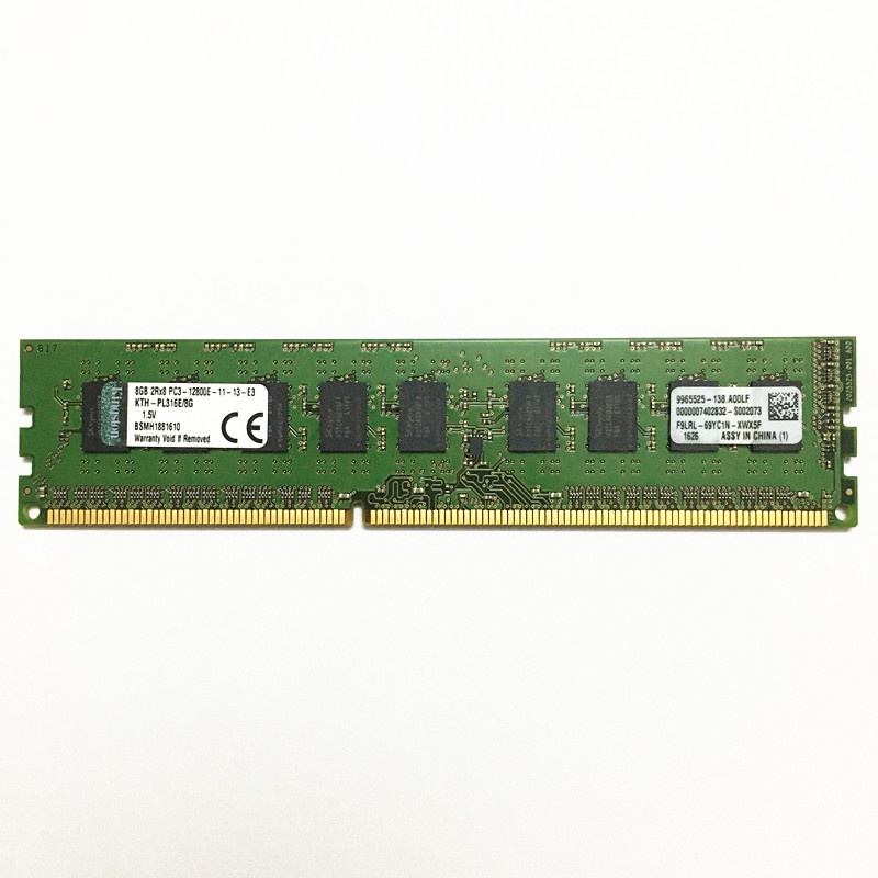 Kingston ECC, mémoire RAM 8 Go - Ecc Ram Server avis et prix