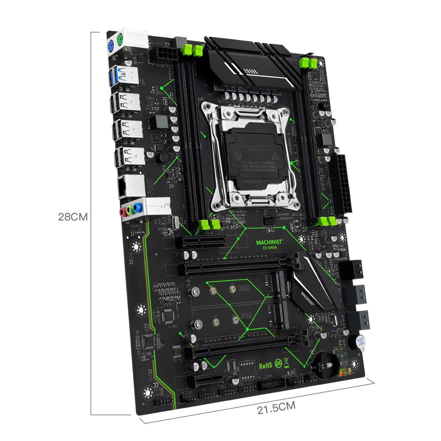 MACHINIST E5 MR9A V1.0 X99 car - Server Memory Ddr4 avis et prix