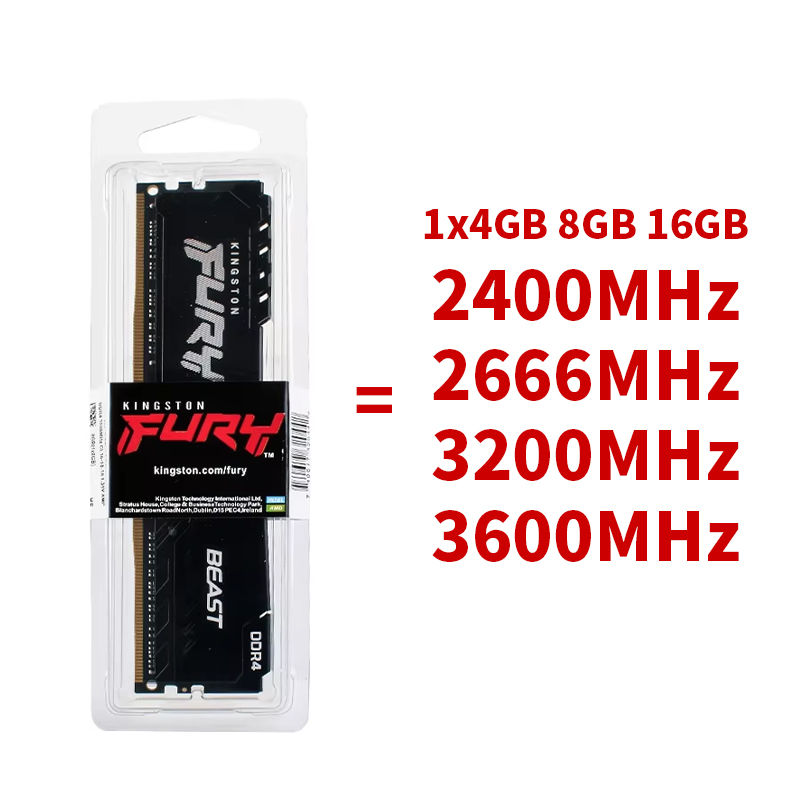 Mémoire DDR4 Kingston BEAST RA - Ddr4 2400Mhz avis et prix