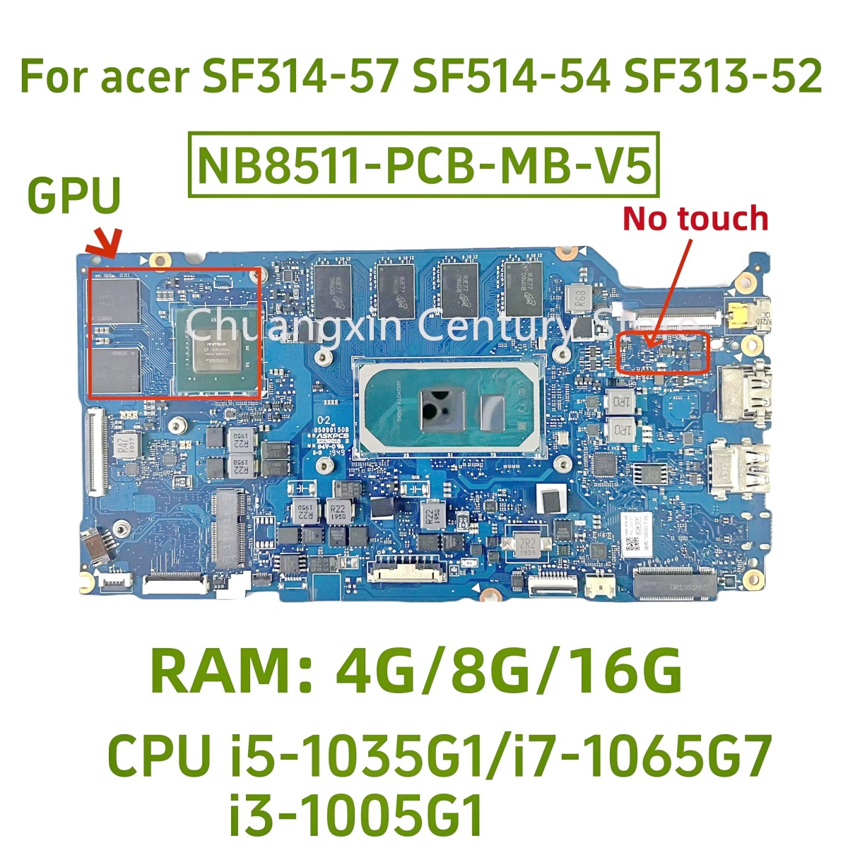 NB8511-PCB-MB-V4/V5 carte mère - Ddr4 8Gb avis et prix
